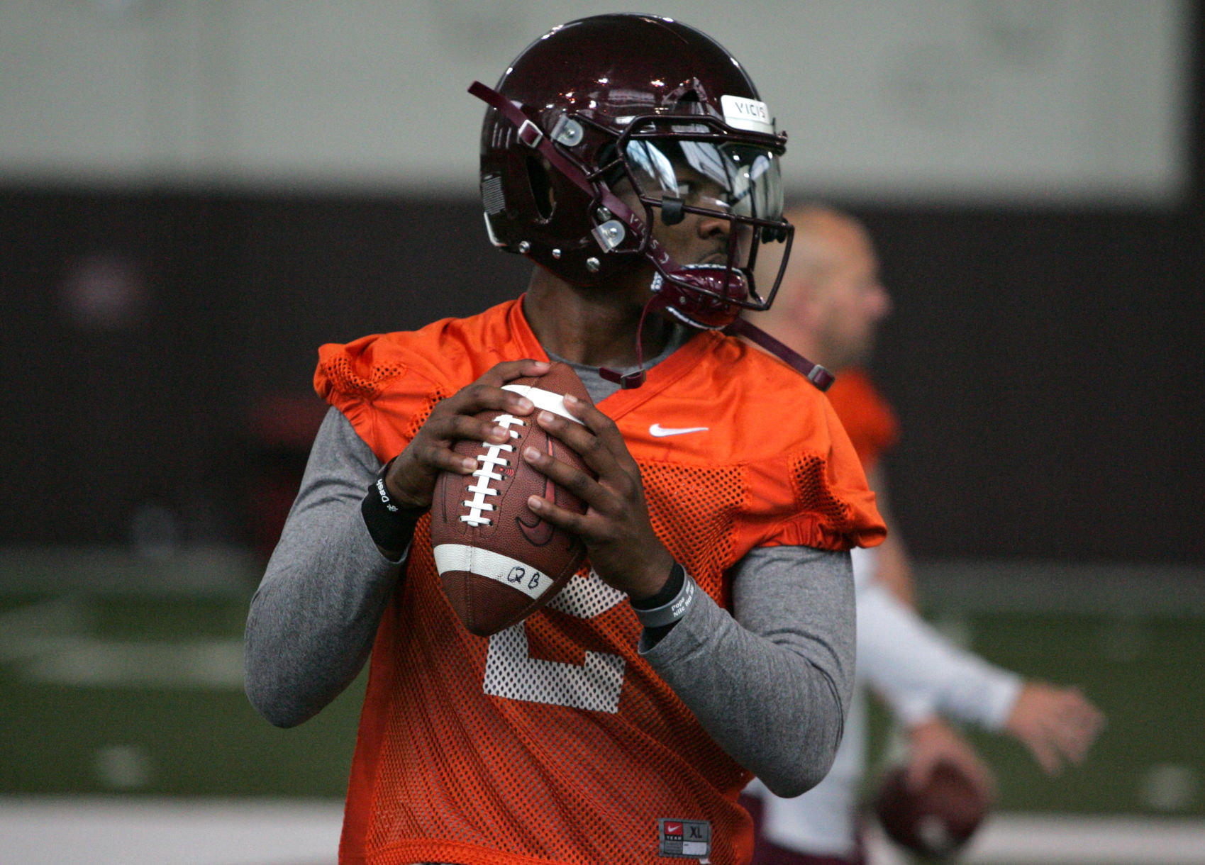 Virginia Tech quarterback Hendon Hooker